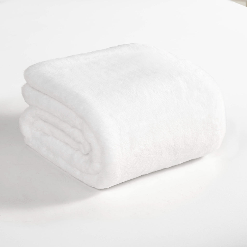 Soled Rabbit Solid Rabbit Mink Blanket - Juicy Couture