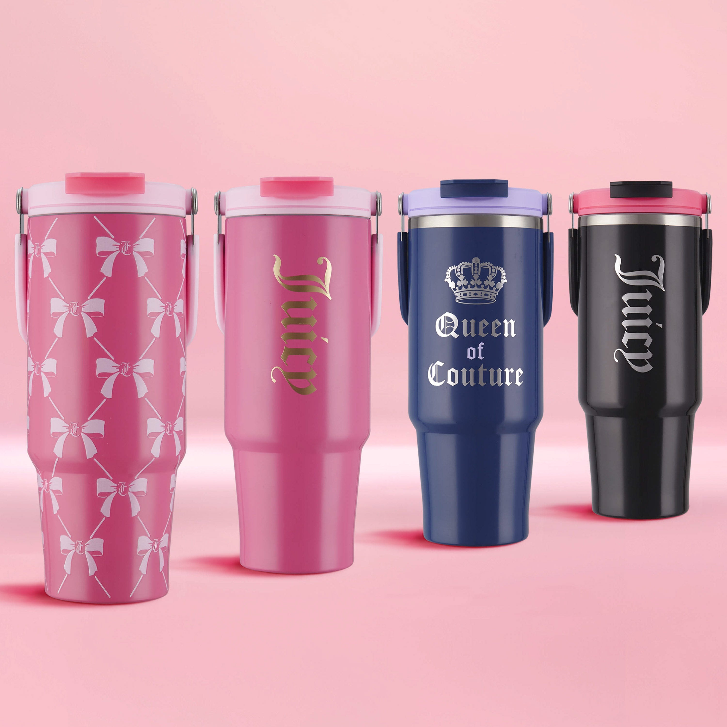 Flip Fusion Hydration Stainless Steel Tumbler - Juicy Couture