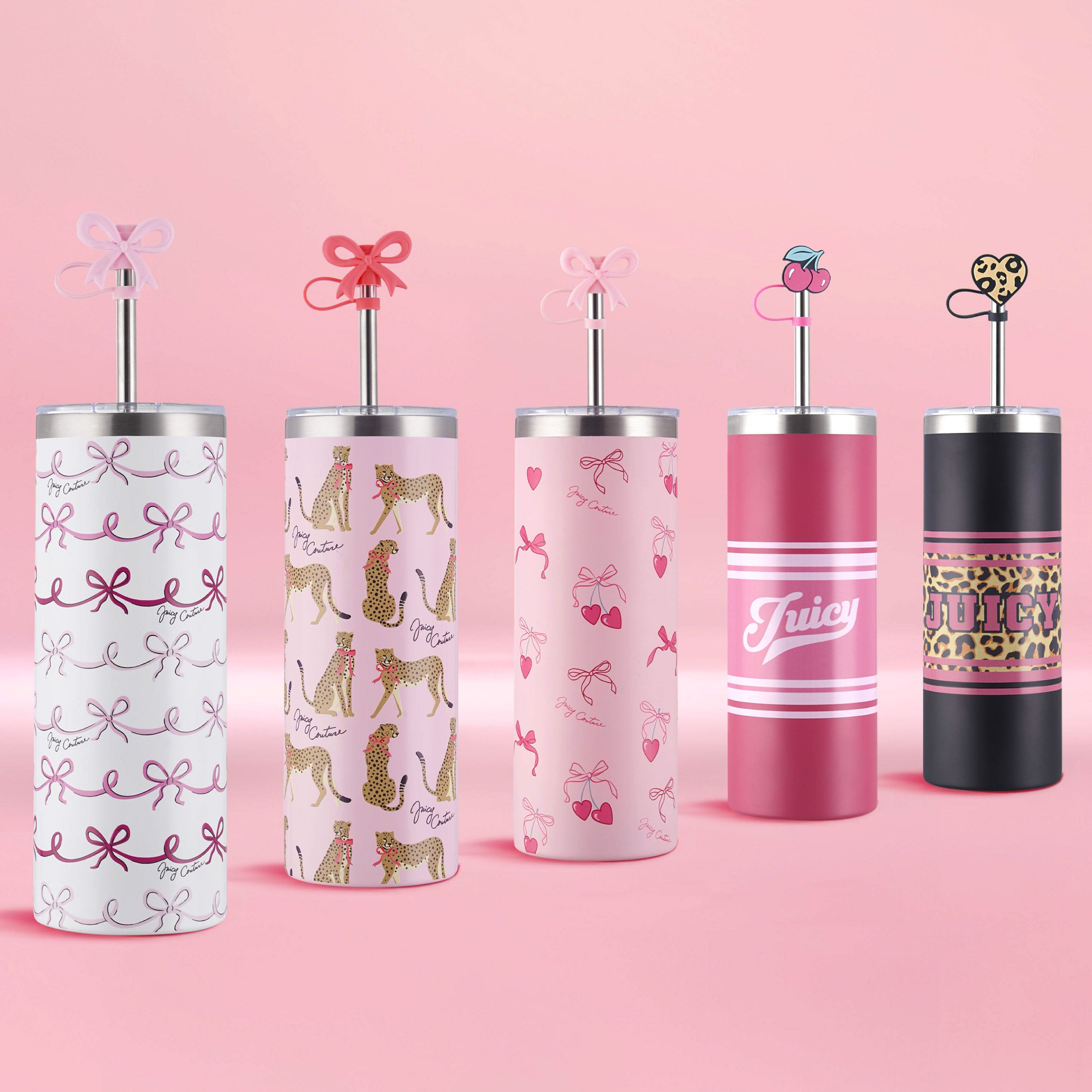 Glam Slip Hydration Stainless Steel Tumbler - Juicy Couture