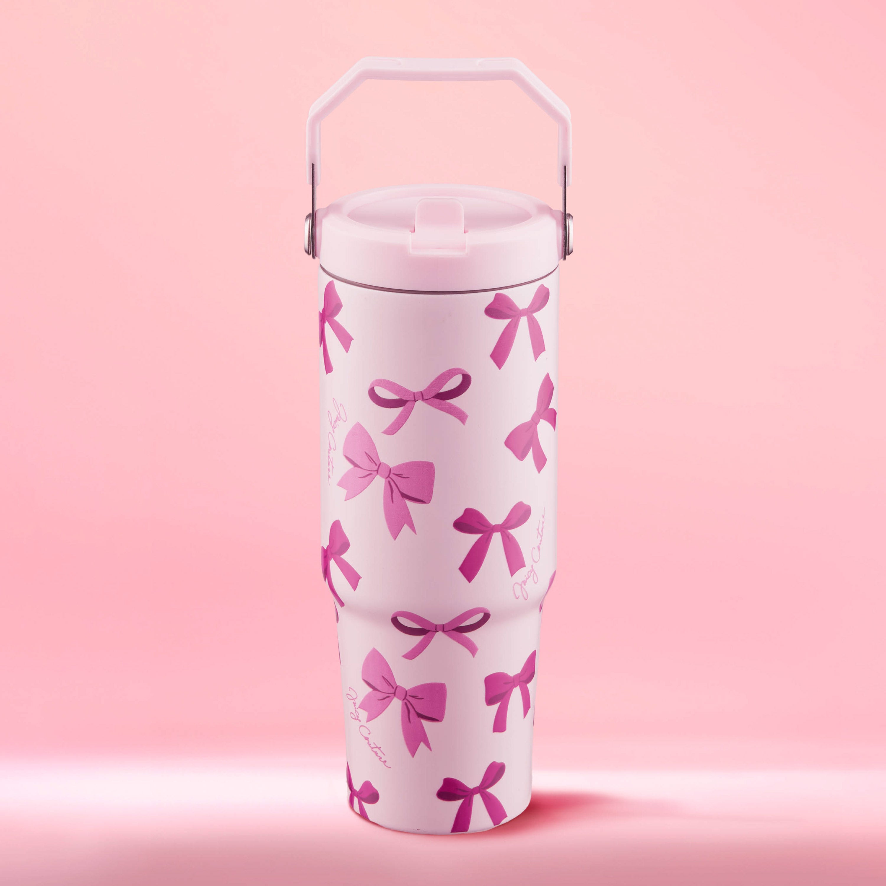 Flip & Sip Hydration Stainless Steel Tumbler - Juicy Couture