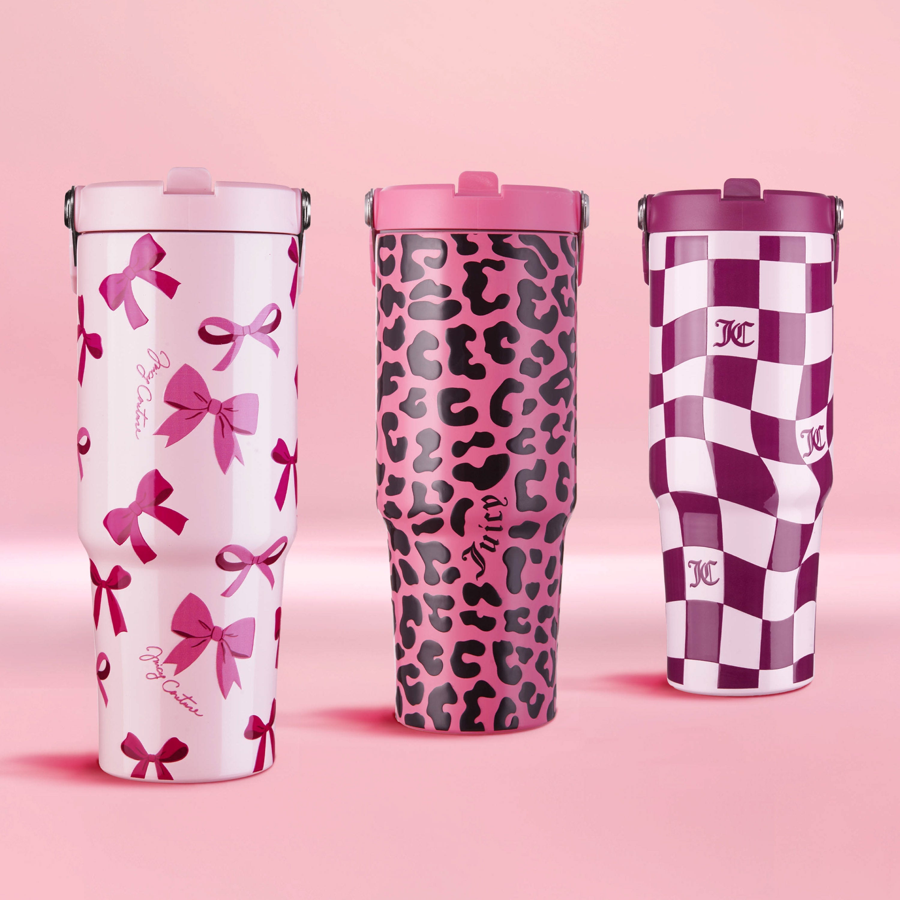 Flip & Sip Hydration Stainless Steel Tumbler - Juicy Couture