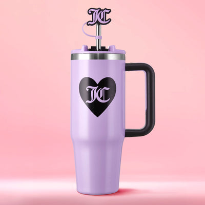 Jetsetter Hydration Stainless Steel Tumbler, 30 oz - Lavender - Juicy Couture
