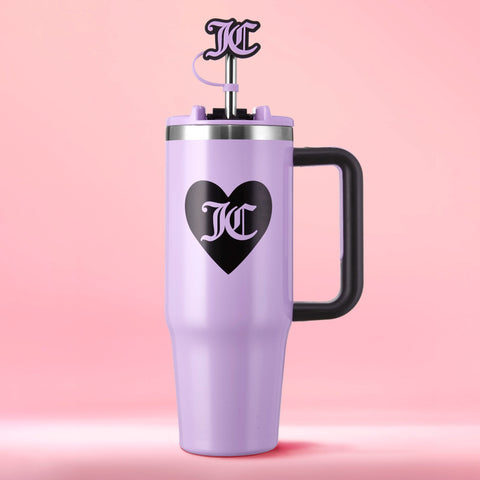 Jetsetter Hydration Stainless Steel Tumbler, 30 oz - Lavender - Juicy Couture