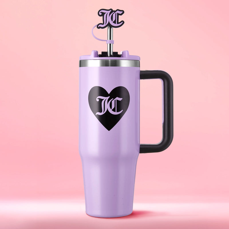 Jetsetter Hydration Stainless Steel Tumbler, 30 oz - Lavender - Juicy Couture