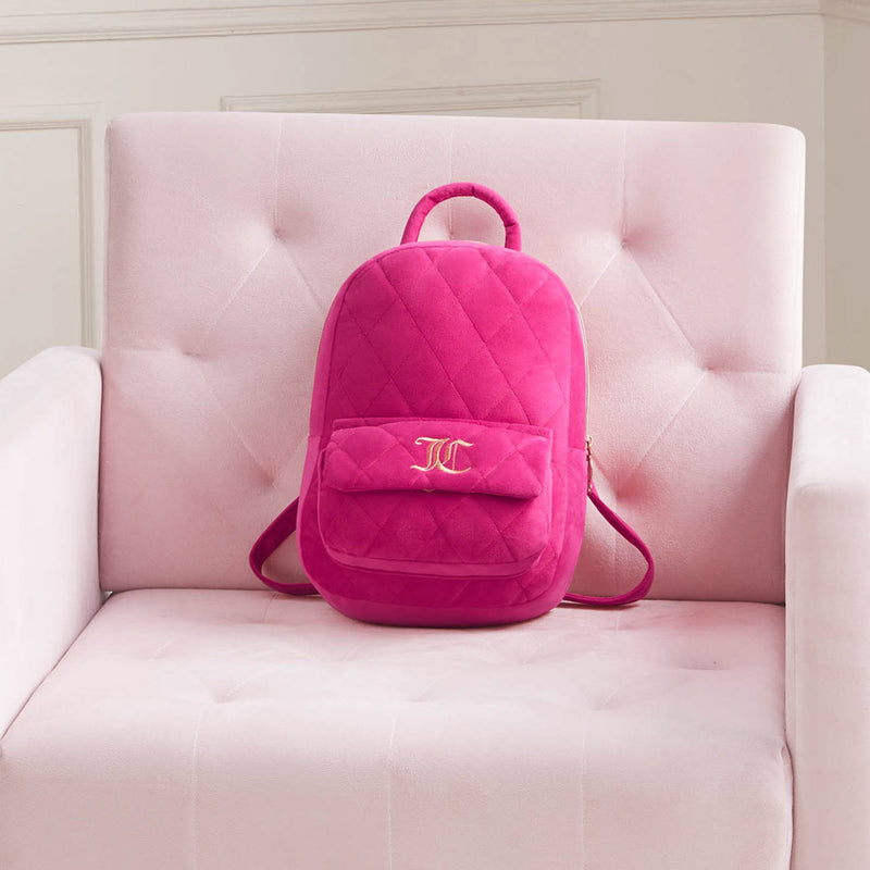 Backpack Decorative Pillow - Hot Pink - Juicy Couture