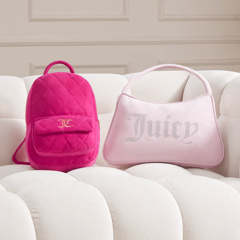 Backpack Decorative Pillow - Hot Pink - Juicy Couture