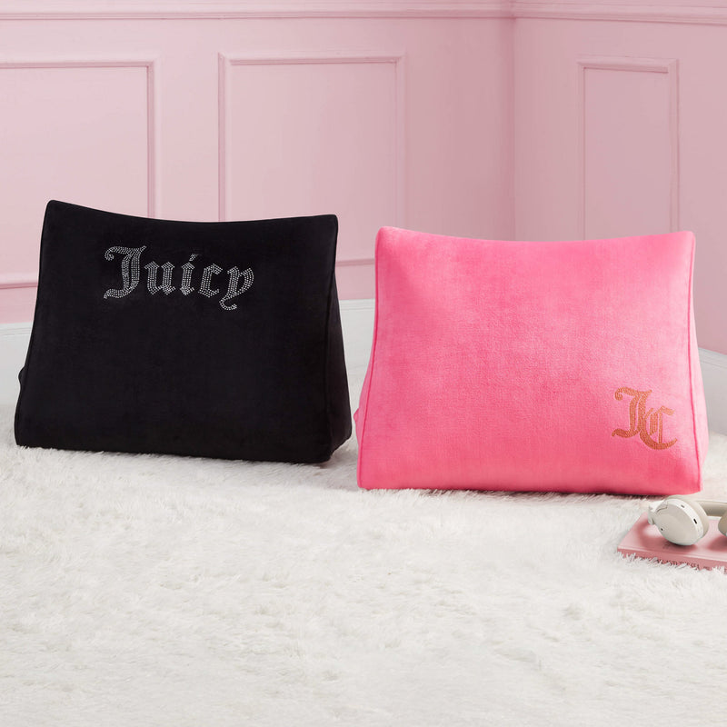 Rhinestone Wedge Pillow - Hot Pink - Juicy Couture