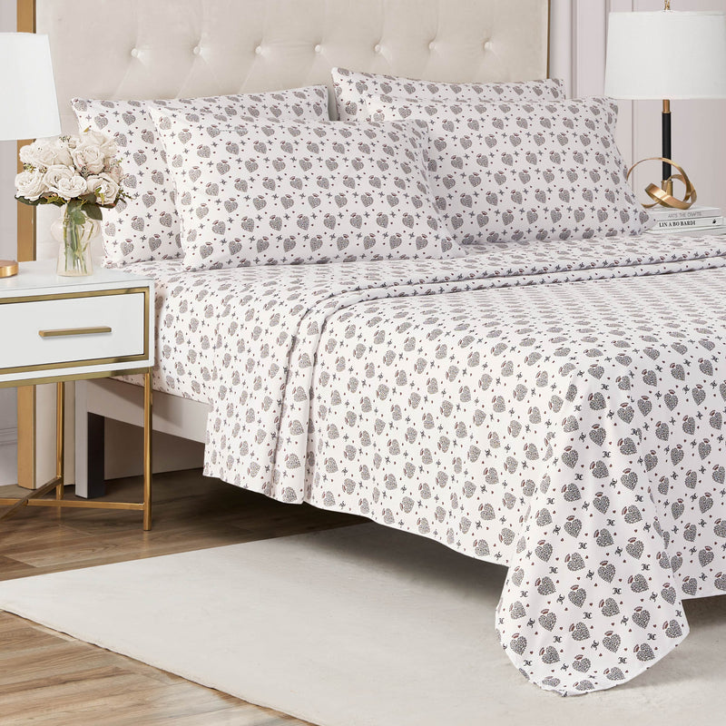 Microfiber Sheet Set With Extra Pillowcases