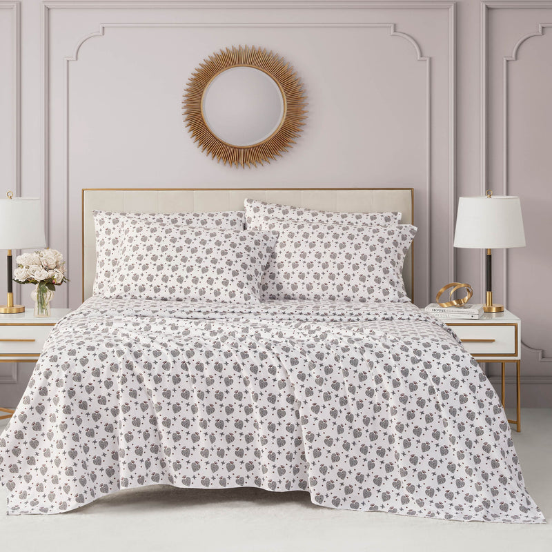 Microfiber Sheet Set With Extra Pillowcases