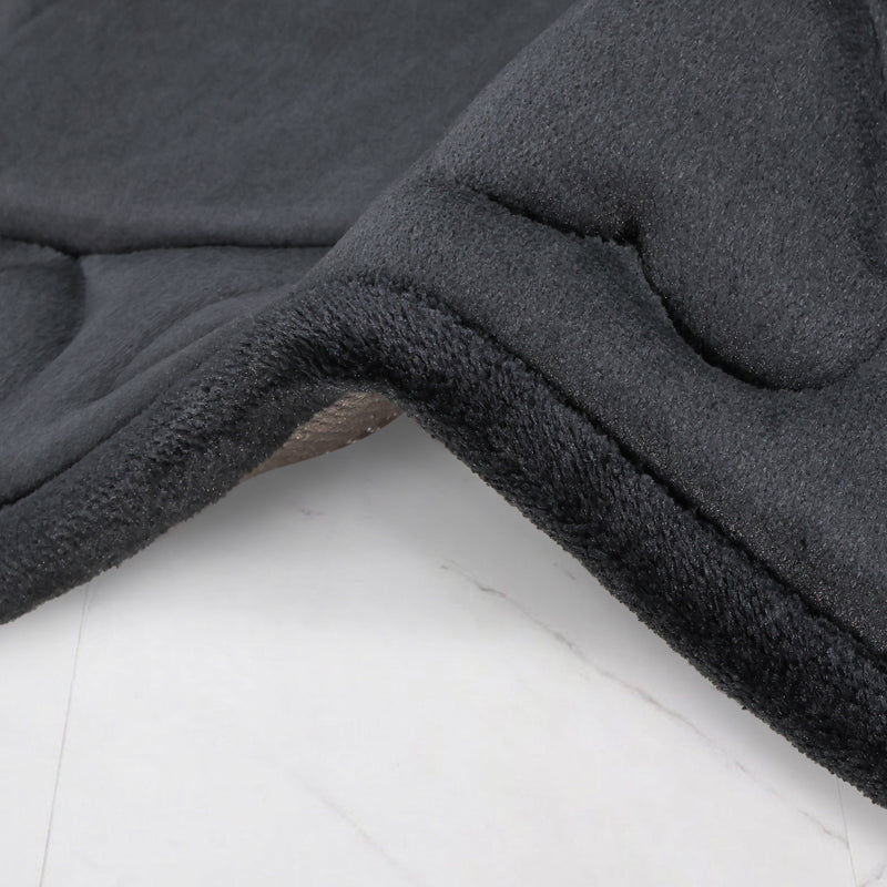 Quilted Memory Foam Bath Mat 2-Piece Set