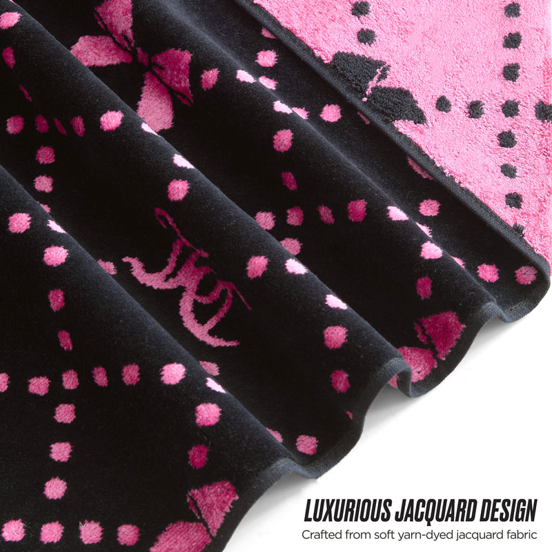 Printed Jacquard Bath Towel Set