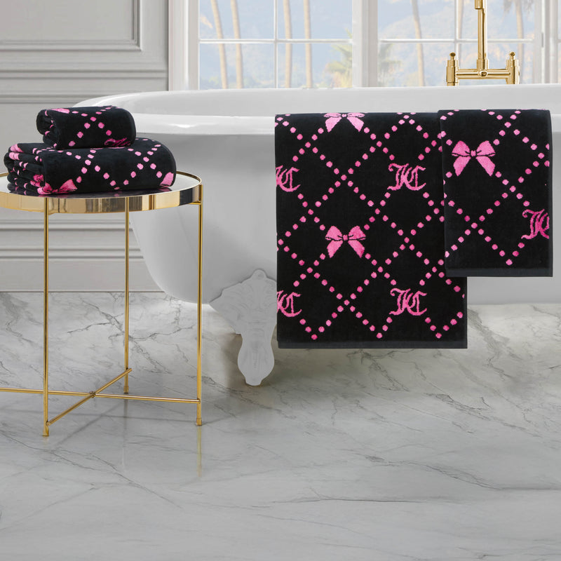 Printed Jacquard Bath Towel Set