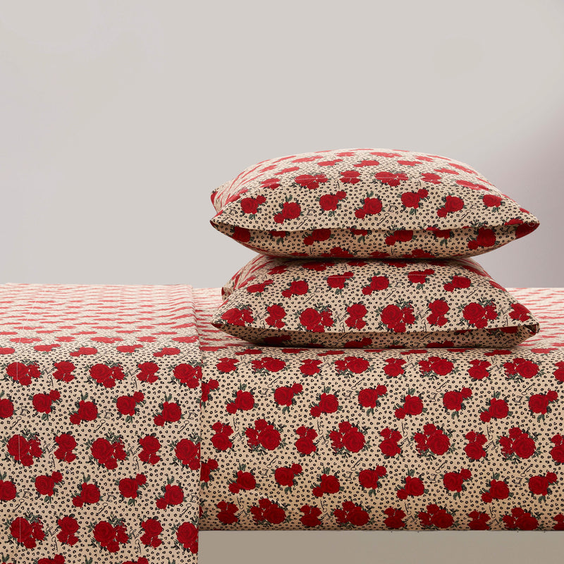 Printed Microfiber Sheet Set
