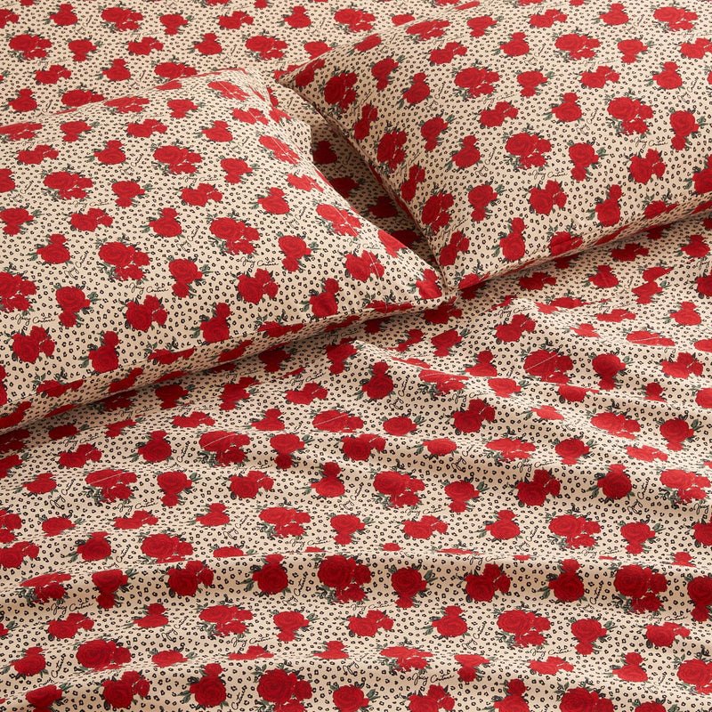 Printed Microfiber Sheet Set