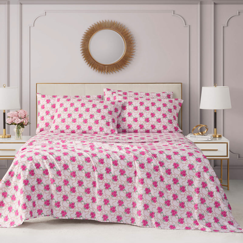 Microfiber Sheet Set With Extra Pillowcases