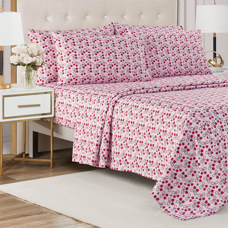 Microfiber Sheet Set With Extra Pillowcases