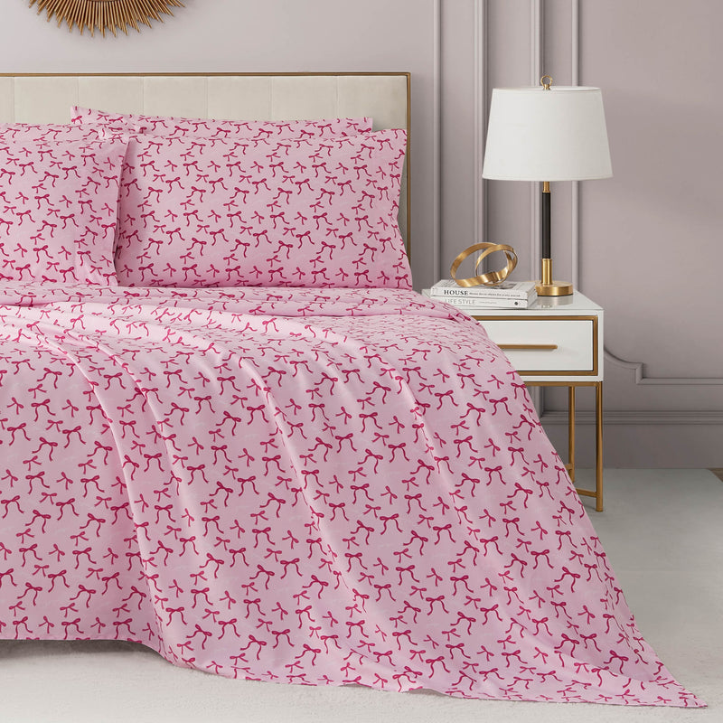 Microfiber Sheet Set With Extra Pillowcases