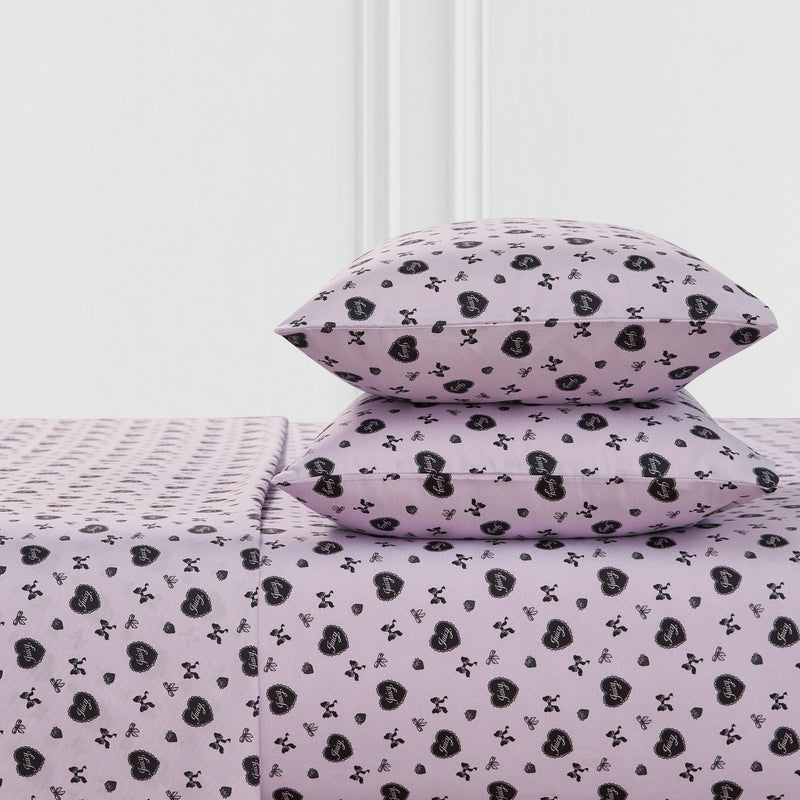 Printed Microfiber Sheet Set