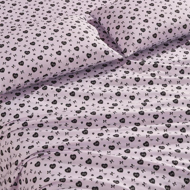Printed Microfiber Sheet Set