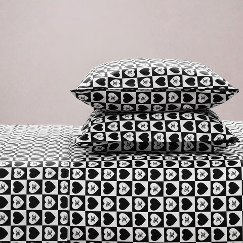 Printed Microfiber Sheet Set