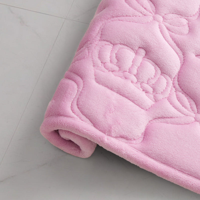 Quilted Memory Foam Bath Mat, 20" x 32"
