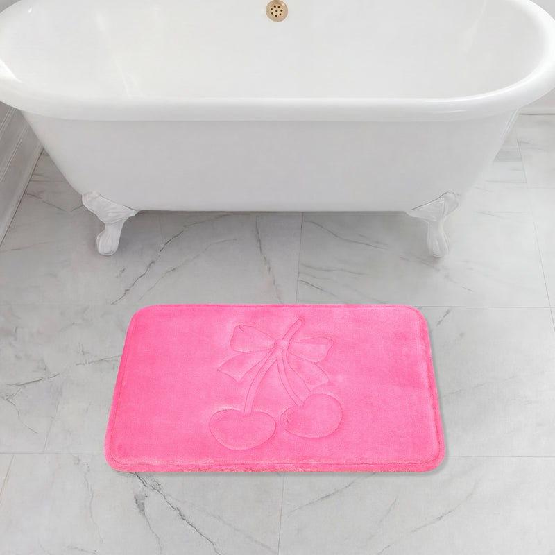 Quilted Memory Foam Bath Mat, 17" x 24"
