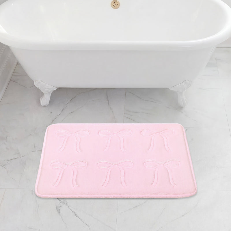 Quilted Memory Foam Bath Mat, 20" x 32"