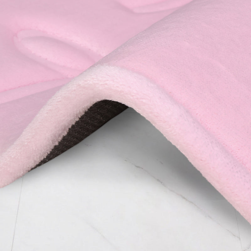 Quilted Memory Foam Bath Mat 2-Piece Set