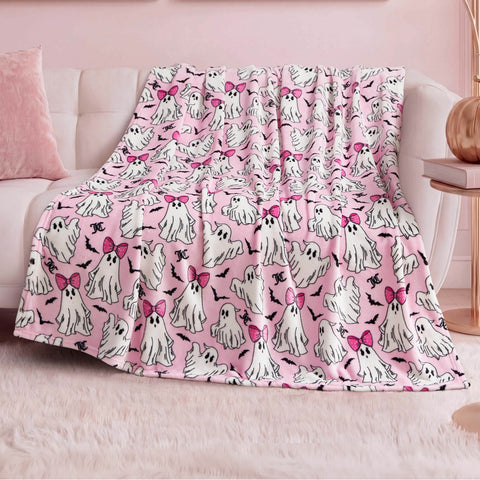 Halloween Plush Throw Blanket 50" x 60"
