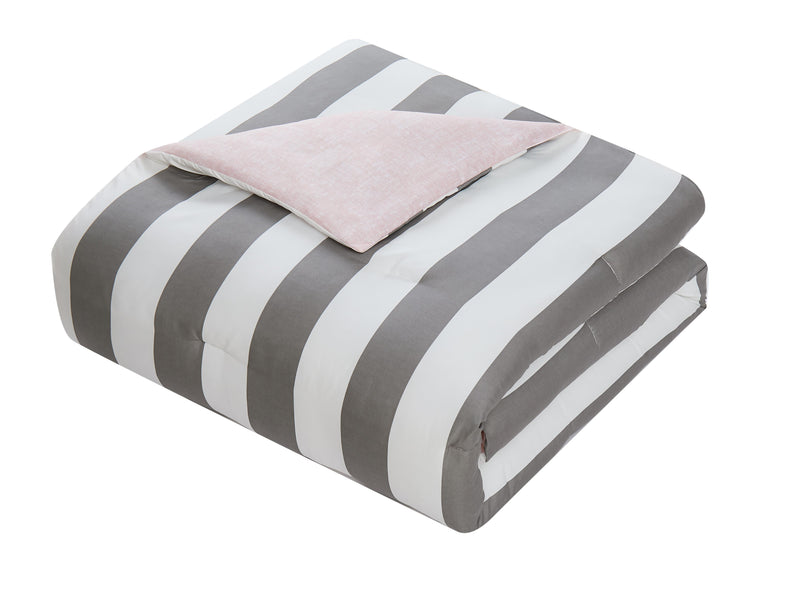 Cabana Striped Reversible Comforter Set - Juicy Couture
