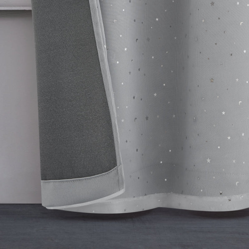 Melody Embellished Double Layer Curtains