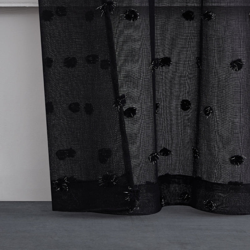 Evelyn Polka Dot Sheer Curtains