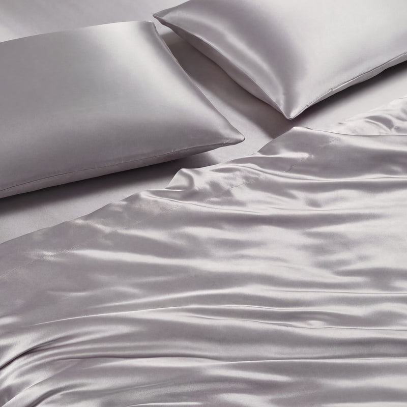 Solid Satin Sheet Set