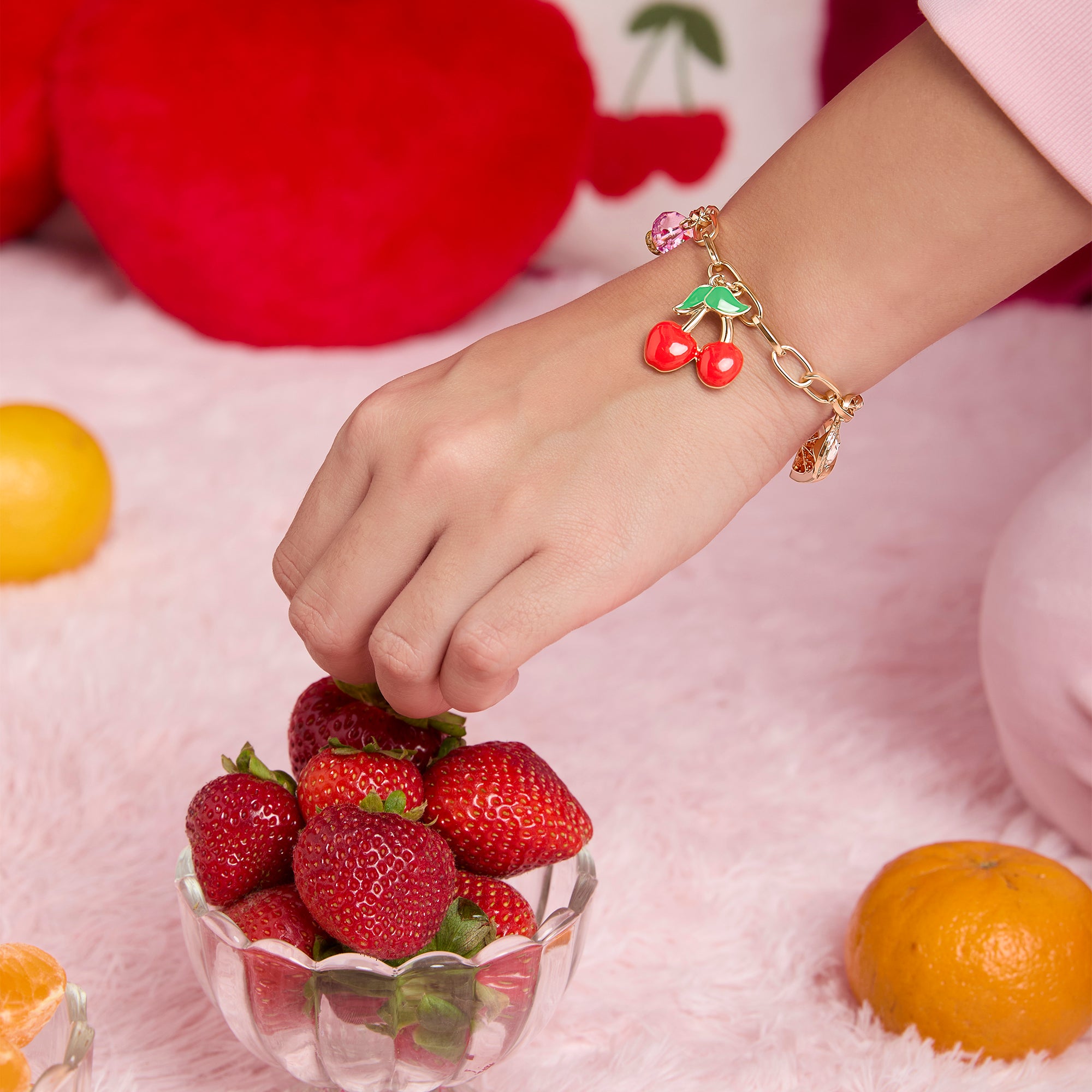 Cherry & Fruit Charm Bracelet – Juicy Couture
