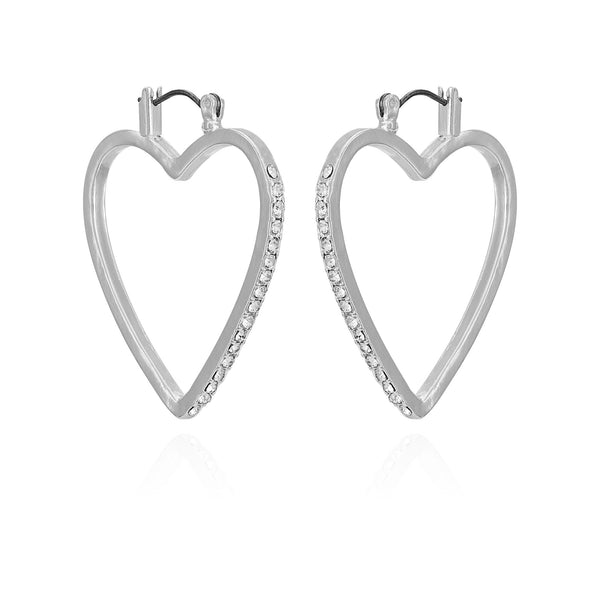 Heart Hoop Earrings - Juicy Couture