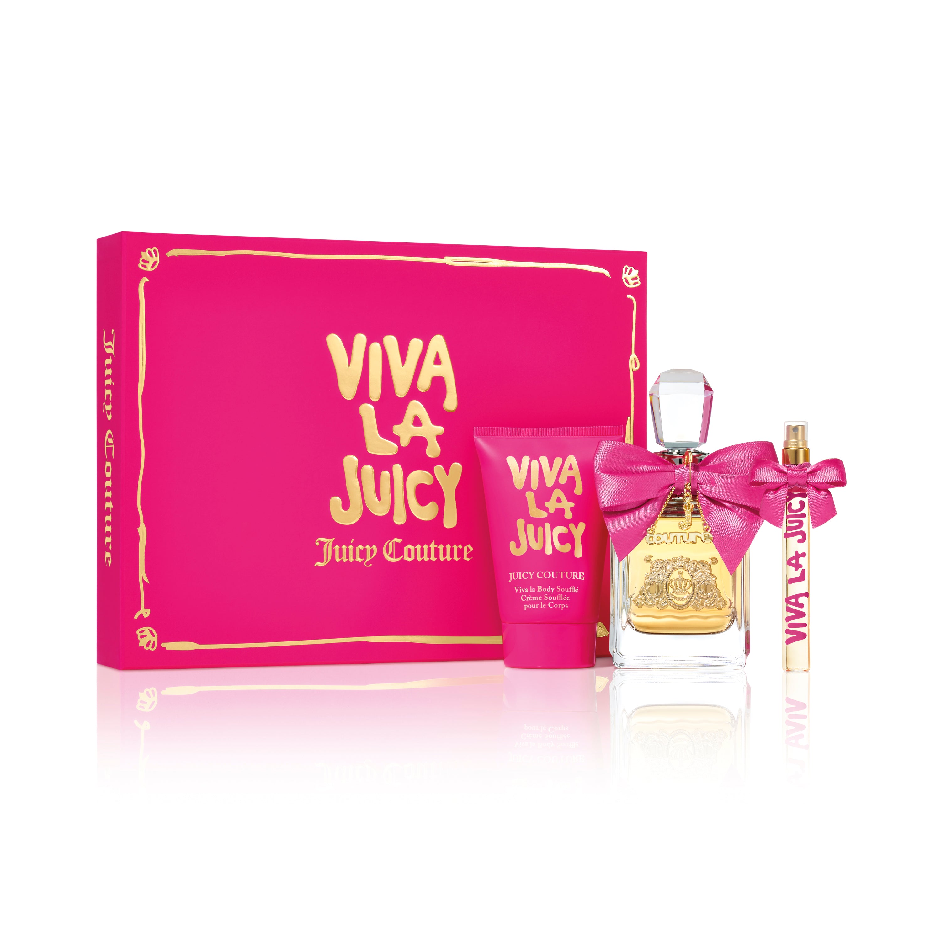 Viva La Juicy Eau de Parfum 3 Piece Full Size Gift Set - Juicy Couture