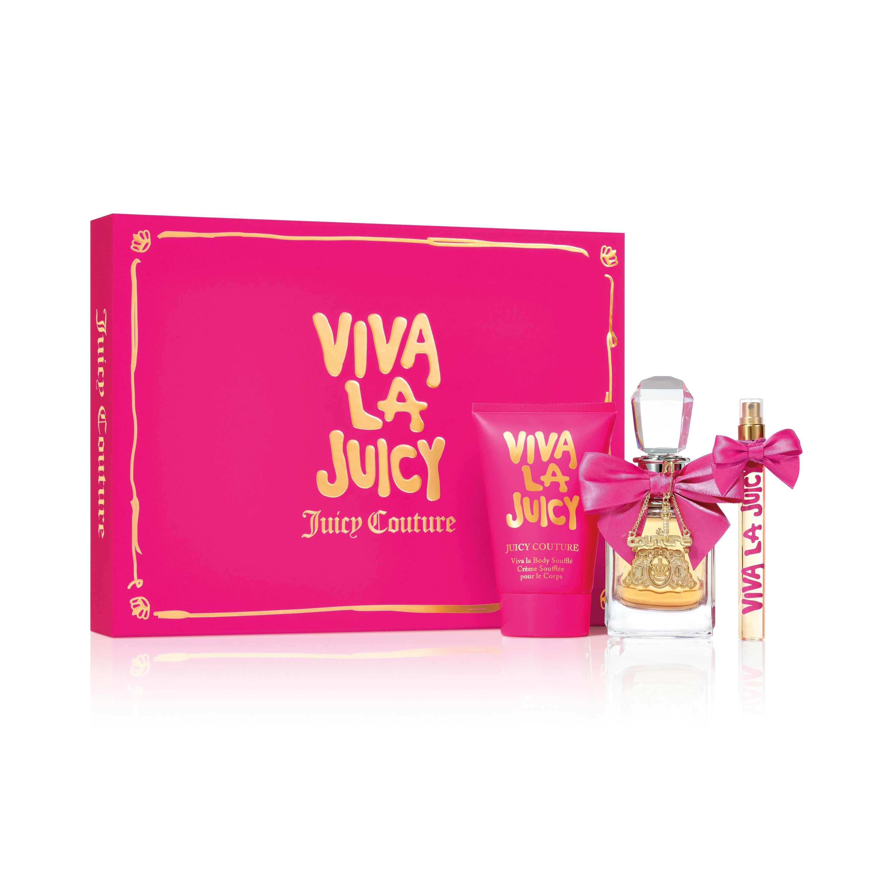 Viva La Juicy Eau de Parfum 3 Piece Gift Set - Juicy Couture