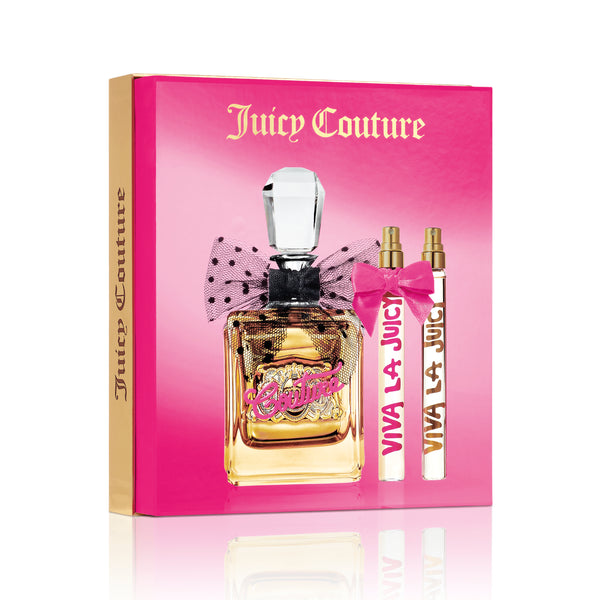 Viva La Juicy Gold Couture 3 Piece Gift Set - Juicy Couture