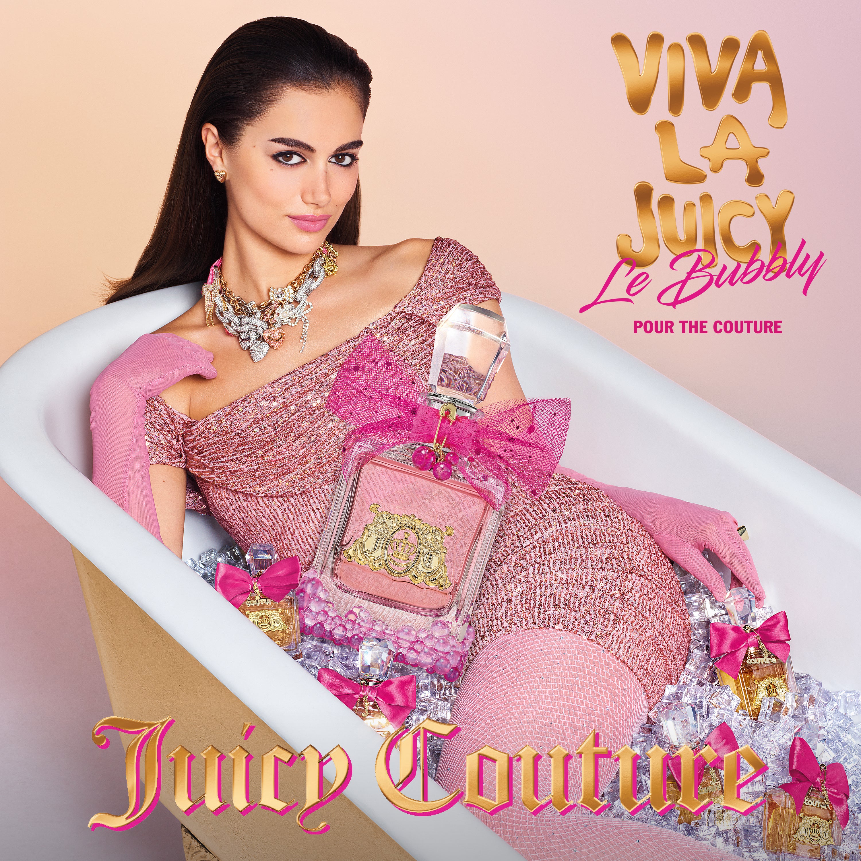Viva La Juicy Noir + Bubbly香水 30ml 2セット Juicy Couture Viva La Juicy Le Bubbly Eau De Parfum 3 Piece Gift