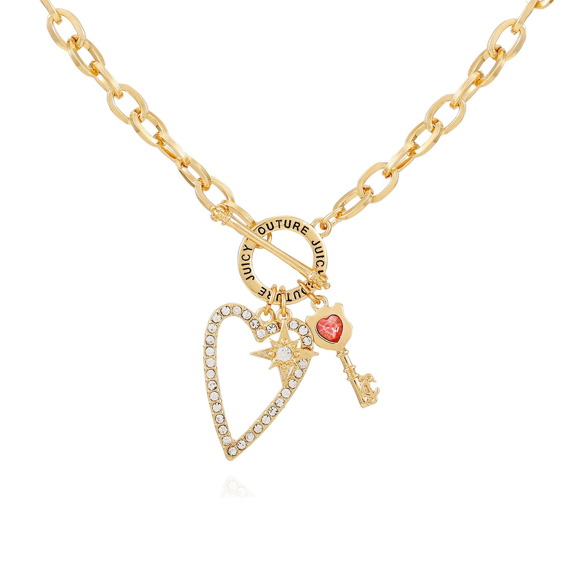 Toggle Charm Necklace - Juicy Couture