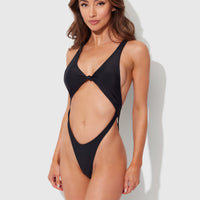 Frederick's Of Hollywood Wireless Swim One Piece