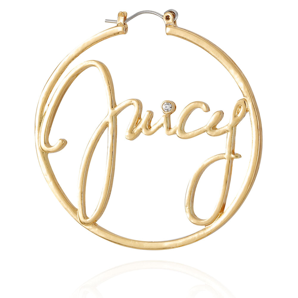 Hoop Earrings with logo - Juicy Couture