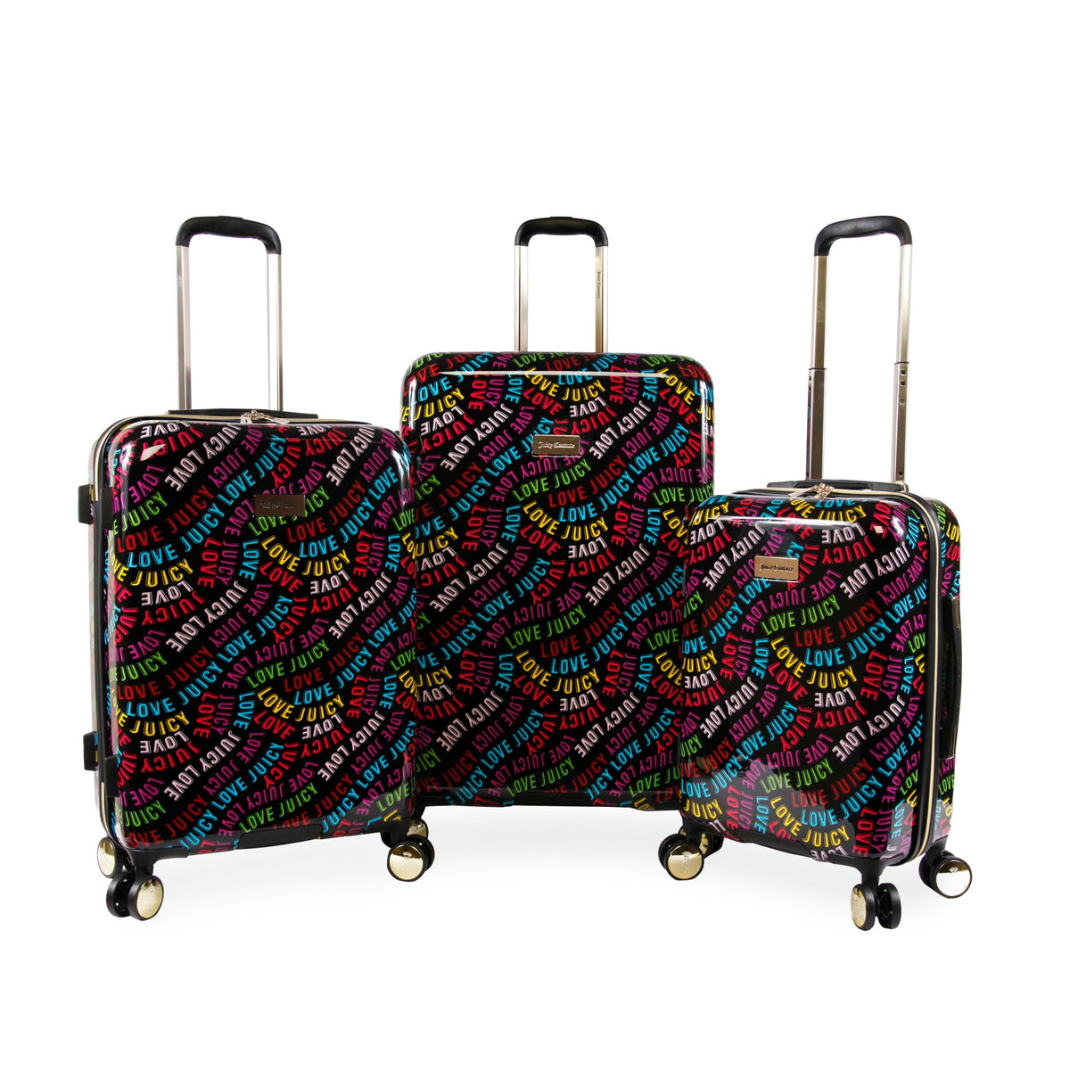 JUICY COUTURE ? TRAVEL SET 3-Piece Hardside Spinner Luggage Set - Juicy Couture main image 3