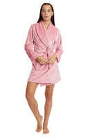 Shawl Collar Plush Robe - Juicy Couture