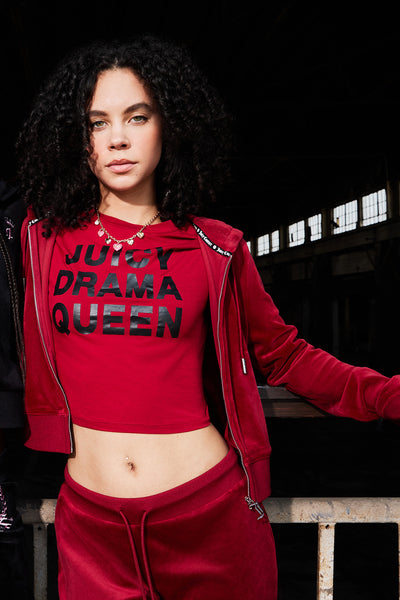 Juicy Drama Queen Baby Tee - Juicy Couture