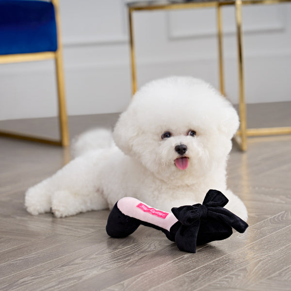 High Heel Squeaky Pet Toy - Juicy Couture