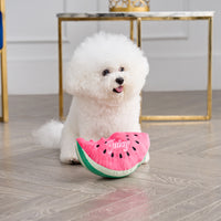 Watermelon Squeaky Pet Toy - Juicy Couture