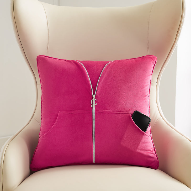 Zippered Tracksuit Pillow - Juicy Couture