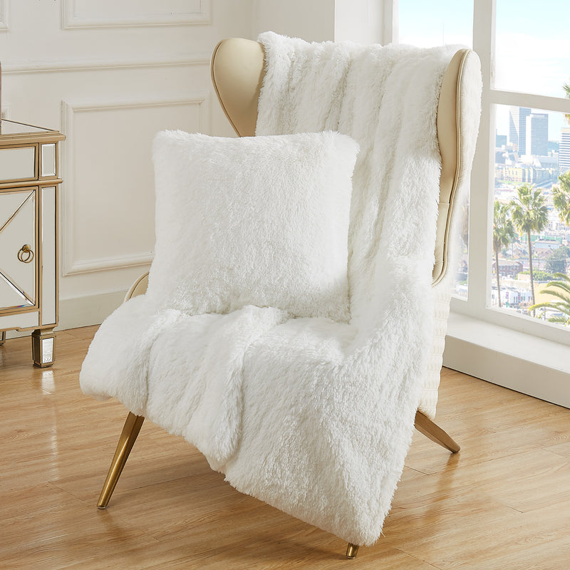 Shaggy Faux Fur Pillow - Juicy Couture