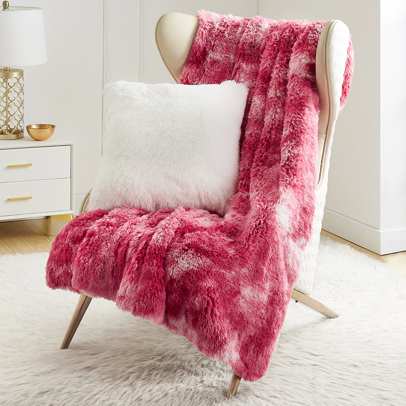 Shaggy Faux Fur Pillow - Juicy Couture